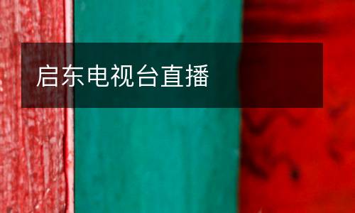 啟東電視臺(tái)直播