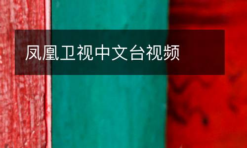 鳳凰衛(wèi)視中文臺(tái)視頻